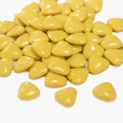 Dragées Cœur Chocolat Jaune...