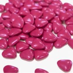 Dragées Cœur Chocolat Rouge...