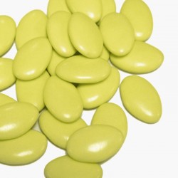 Dragées chocolat vert anis pour décoration fraîche, disponibles chez Le Cygne Bleu à Golbey