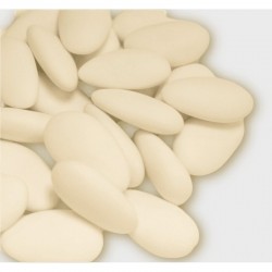 Dragées amande beige dune pour thème bohème, confiserie Le Cygne Bleu Golbey