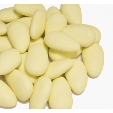 Dragées amande jaune pour décoration festive