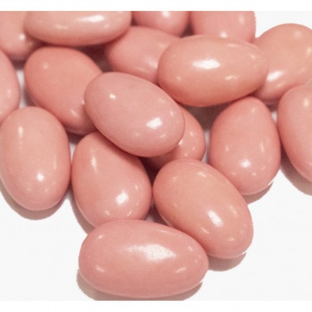 Dragées guimauve rose pour décoration douce, disponibles à Golbey chez Le Cygne Bleu