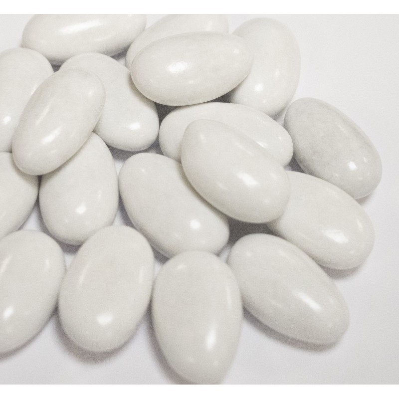 Dragées guimauve blanc pour mariage ou baptême