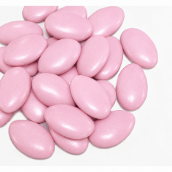 Dragées Chocolat Laqué rose