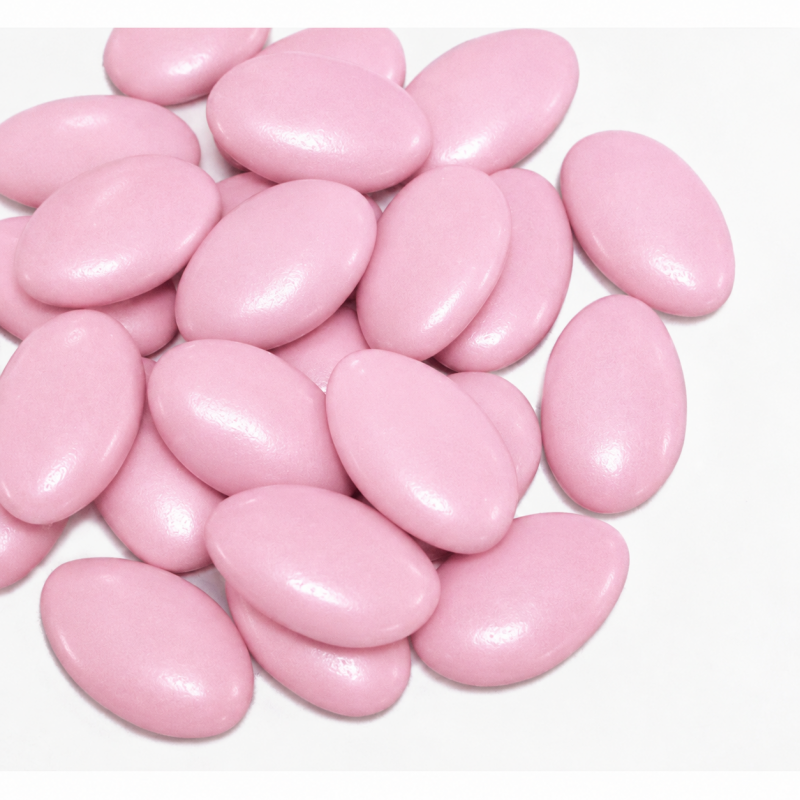 Dragées Chocolat Laqué rose