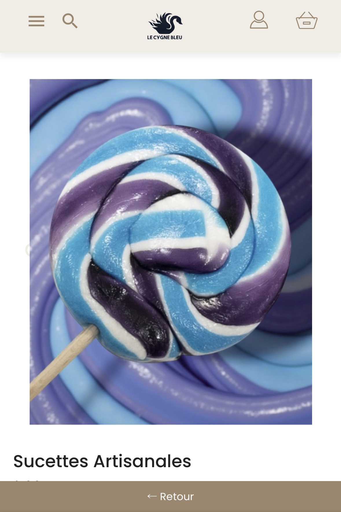 Sucette Artisanale, Le Cygne Bleu, Confiserie, Vosges, Golbey